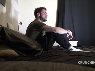 Behind the scene with Emerick fucked raw by Juan Florian