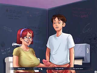 Summertime saga - Johannes fucked Iwanka ... Liu got fucked and ...hannes fucked Roz ... Johannes and Eric fucked Mrs. Johnson