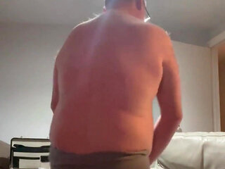 Horny Cross Dressing Striptease