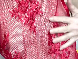 Petite Hana Wear Dress See Throw Her Tit so Sexy Pussy Ass