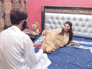 Desi Indian Bhabhi Tired from Work Gets Hard Fuck by Devar - Big Boobs Aunty Rough Sex