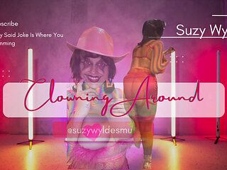 Clowning Around With Anal is No Joke Suzy Wylde