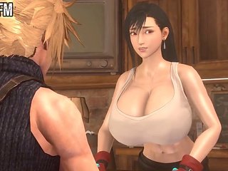 Tifa Lockhart from Final Fantasy explores her dark desires