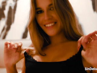 I can Make your Dreams Come True! Pornstar Eveline Dellai for SinDeLuxe