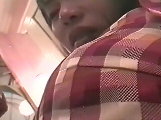 Hairy Asian Lady Screaming Loudly While Taking the Dick