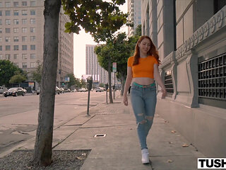 Tushy Thicc College Student Won't Stop Until She Is Gaped by Her Teacher