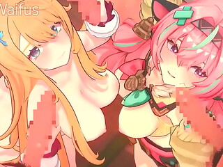 Escoffier and Varesa Double Fuck Special - Genshin Impact Hentai