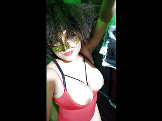 She Is Super Hot Because Her Boyfriend Went to Work in the United States and Has Not Had Sex This Week