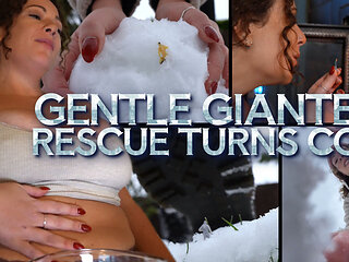 Gentle Giantess Rescue Turns Cold