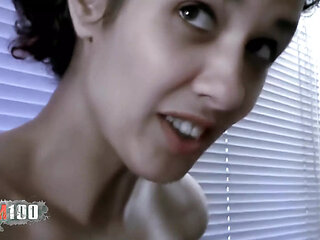 Sandra: Mature Arab Brunette Sandra Getting Naked