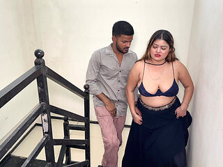 The lucky boy had fun with the neighbor.