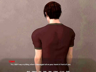 Away From Home 17 Cody Discovers Liam and Eva Secret Encounter Visual Novel Gameplay