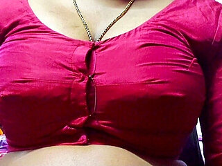 Indian Romantic Couples Honeymoon in Bedroom