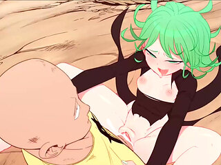 Tatsumaki Uses Her Psychic Powers to Drain Saitama's Balls Completely Dry