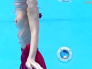 Hermione Ganger - Tiny Skinny Pornstar In The Pool