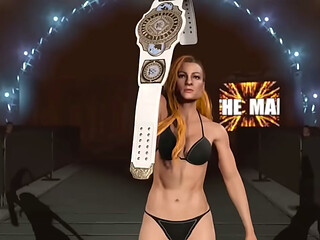 WWE 2k26 Becky Lynch Bikini Entrance