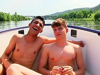 Ch - 441 - Two Friends And I On A Little Motorboat Cruise