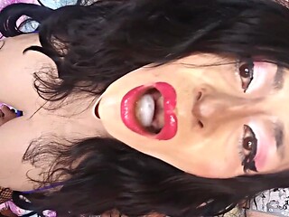 Trans sissy training big BBC CONVIERTETE EN UNA MARICA