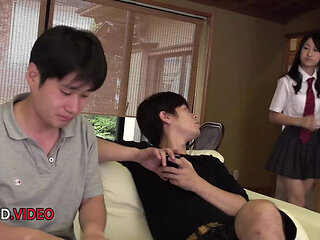 Suzu Ichinose JAV Uncut: Wet Asian Teen Throat and Tight Pussy Fucking Compilation