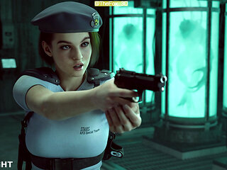 Resident Evil Jill - The Ultimate Lifeform WM (Sound) By BlueLight Animation 3D Hentai