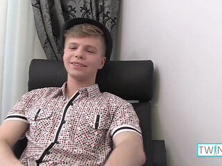 Pale James T Gentle Moan And Thick Sticky Couch Release!