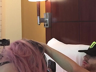 Goth Sissy Jade Madison Deepthroating Dick - Compilation 9