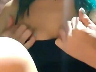 Wife Gets Exited by Touching Herself