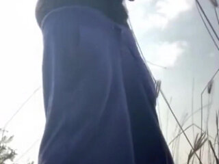 Masturbating Alone Intensely in the Bush