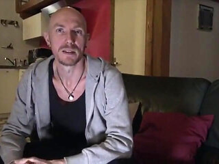 The First Gay Porn Shoot for Kevin a Stepdaddy, Used by A Twink of 22 Yeras Old