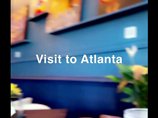 Your favorite porn couple in Atlanta checking out some new restaurants