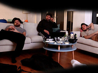 Straight friend tricked into jerking off - REAL!