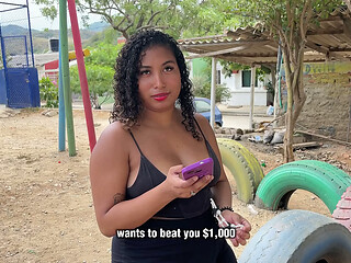 Hot stranger accepts my deal and ends up swallowing my cum