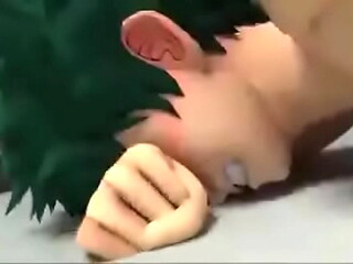 Muscular fucks Deku