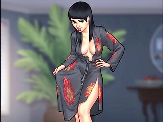 Sexy Korean babe in a world of hentai