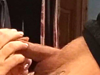 Neighbor Does an Oil Dick Hand Job