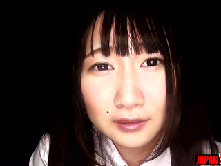 POV Virtual Tongue Kiss: Misaki Yumeno's Raw and Intense Deep Kiss