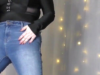 Dirty denim pervert punished