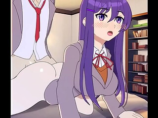 Doki Doki Literature Club Yuri Fucked Doggystyle