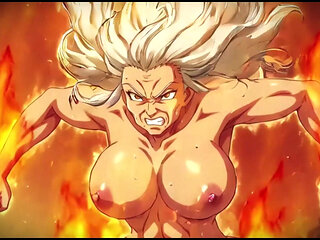 Ai Made Anime Scenes with Topless Women