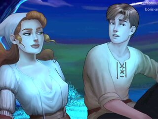 Wild cartoon adventures with Boris and Zoya exploring hentai stories