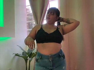 Spying on the neighbor while I change by Alina Starr: Amateur, Latina  Sexy Porn