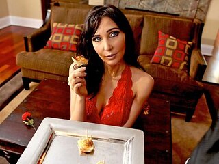 Fake-boobed brunette Diana Prince nicely penetrated by massive dick