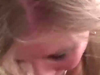 Pierced and tattooed beauty rides big dick POV