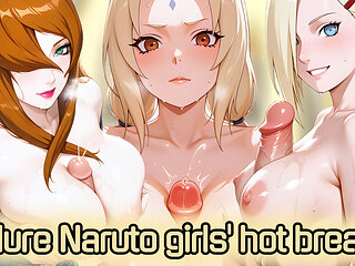 Pass through a tough Naruto girls' breasts examination (JOI)