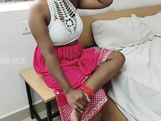 Tamil Bestie Fucks Bad Boy Rome While Husband is Away - Clear Audio Homemade Sex