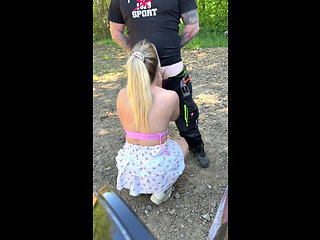 Construction Worker Gets Blowjob Because He Wanted Me
