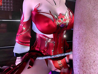 Cyber Girl with Booty Powers- 3D Animation Hentai