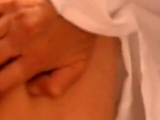 GILF pussy fucking in the toilet