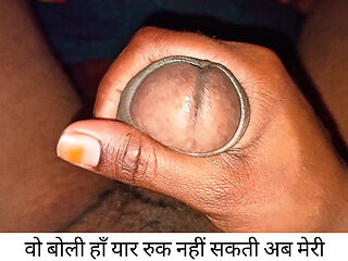 Meri Wife Hath Se Kar Rahi Hai - Desi Handjob Closeup Amateur