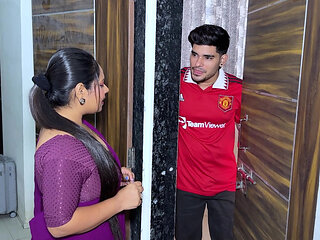 Hot and beautiful sister-in-law had sex with her neighbour's boy when she was alone at home